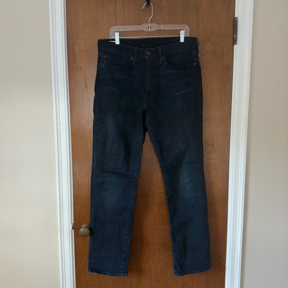 Men’s Levi’s Black Straight-Leg Jeans with Classic Fit